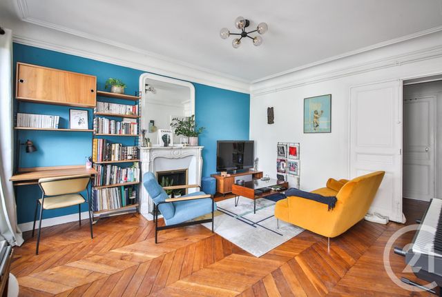 Appartement F3 à vendre - 3 pièces - 52.9 m2 - PARIS - 75018 - ILE-DE-FRANCE - Century 21 Quartier Des Théâtres