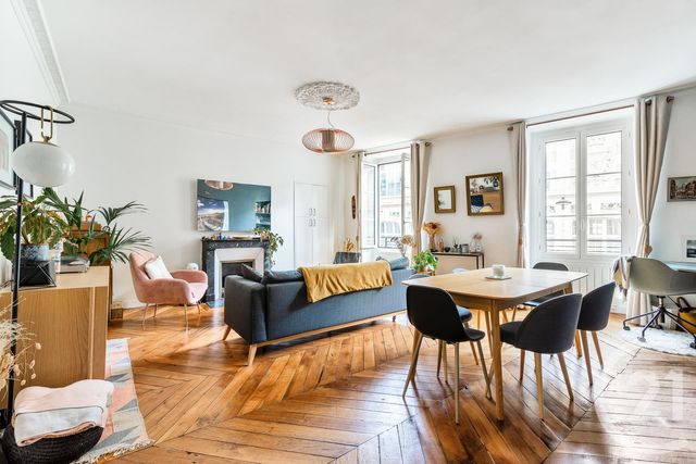 Appartement F3 à vendre - 3 pièces - 53.6 m2 - PARIS - 75009 - ILE-DE-FRANCE - Century 21 Quartier Des Théâtres