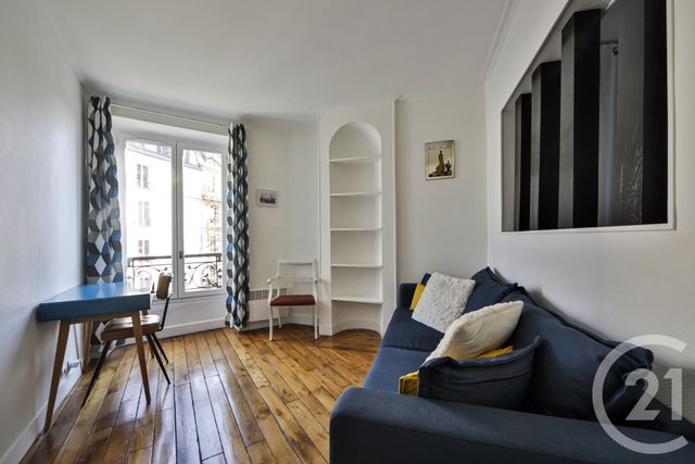 Appartement F2 à louer - 2 pièces - 33.83 m2 - PARIS - 75018 - ILE-DE-FRANCE - Century 21 Quartier Des Théâtres
