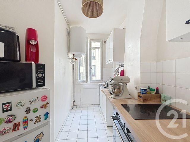 Appartement T2 à vendre - 2 pièces - 35.09 m2 - PARIS - 75020 - ILE-DE-FRANCE - Century 21 Quartier Des Théâtres