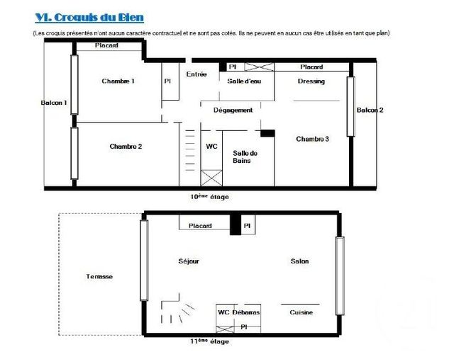 Appartement F5 à louer - 5 pièces - 103.26 m2 - NANTERRE - 92 - ILE-DE-FRANCE - Century 21 Quartier Des Théâtres