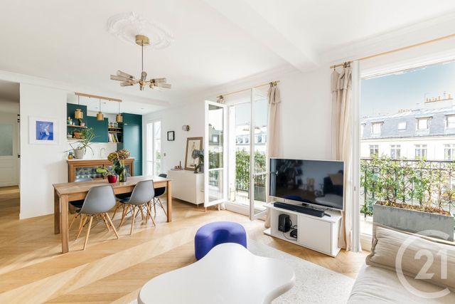 Appartement F3 à vendre - 3 pièces - 63.86 m2 - PARIS - 75008 - ILE-DE-FRANCE - Century 21 Quartier Des Théâtres