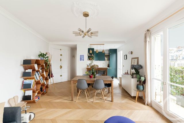 Appartement F3 à vendre - 3 pièces - 63.86 m2 - PARIS - 75008 - ILE-DE-FRANCE - Century 21 Quartier Des Théâtres